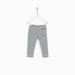 Zara baby girl ribbed leggings with pocket